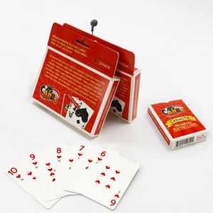 custom printing high quality interesting party paper bridge playing card printed double box set original playing cards