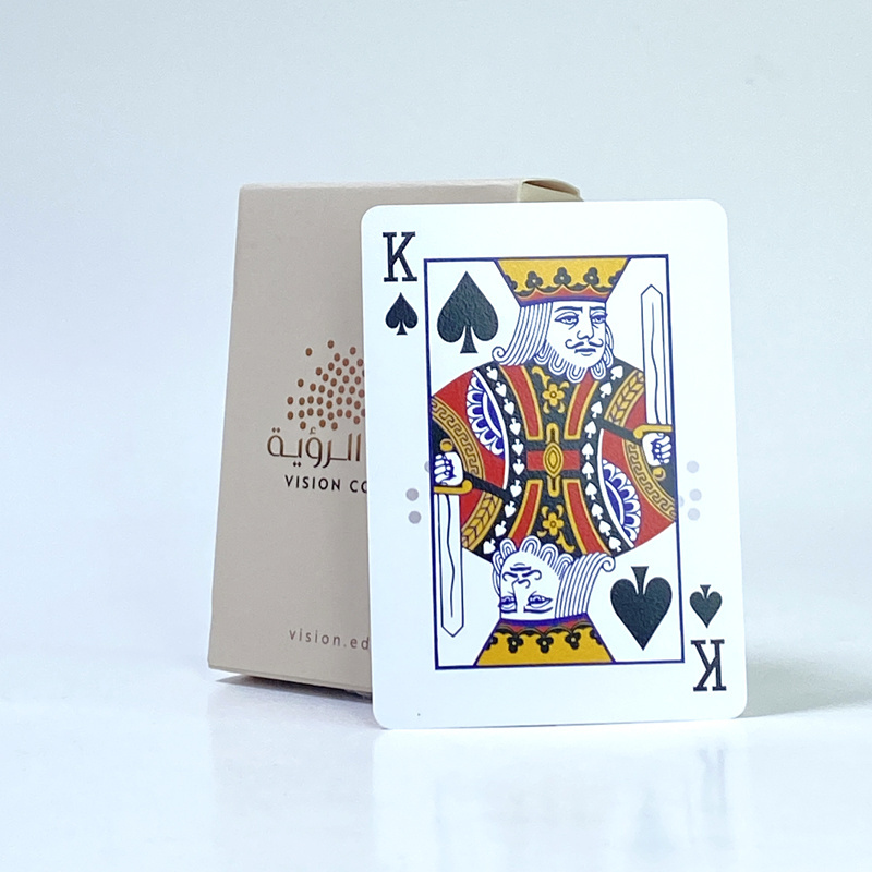 Custom Printing Of Pvc 100% plastic playing cards Deck Wholesale Waterproof Sheet For Casino Poker Playing Cards