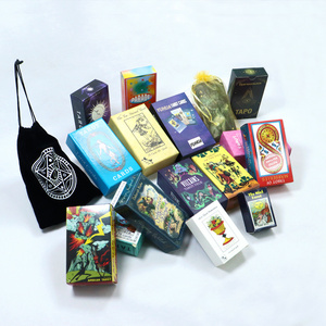 Factory custom tarot cards custom paper affirmation tarot cards playing game card deck with box