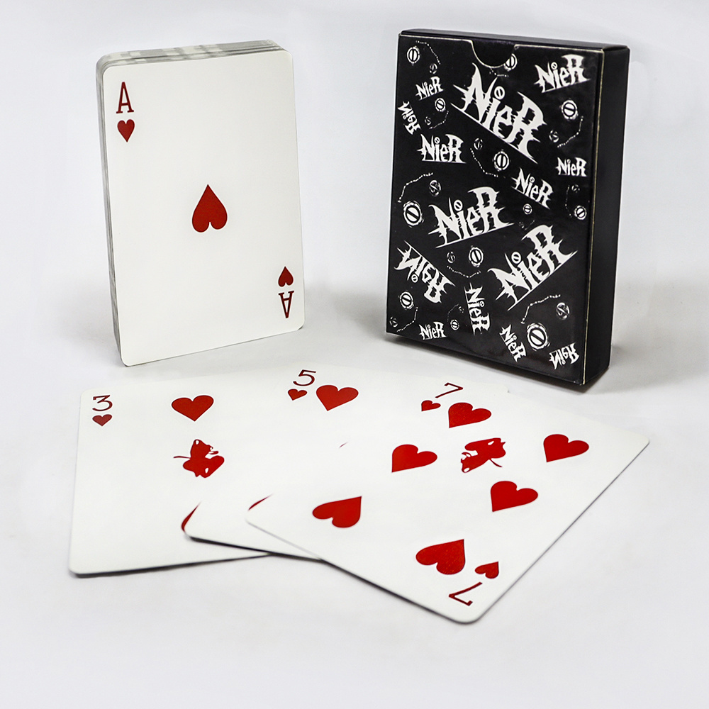 custom design own logo hot sale cartoon paper playing cards printing magical poker cool style playing card deck