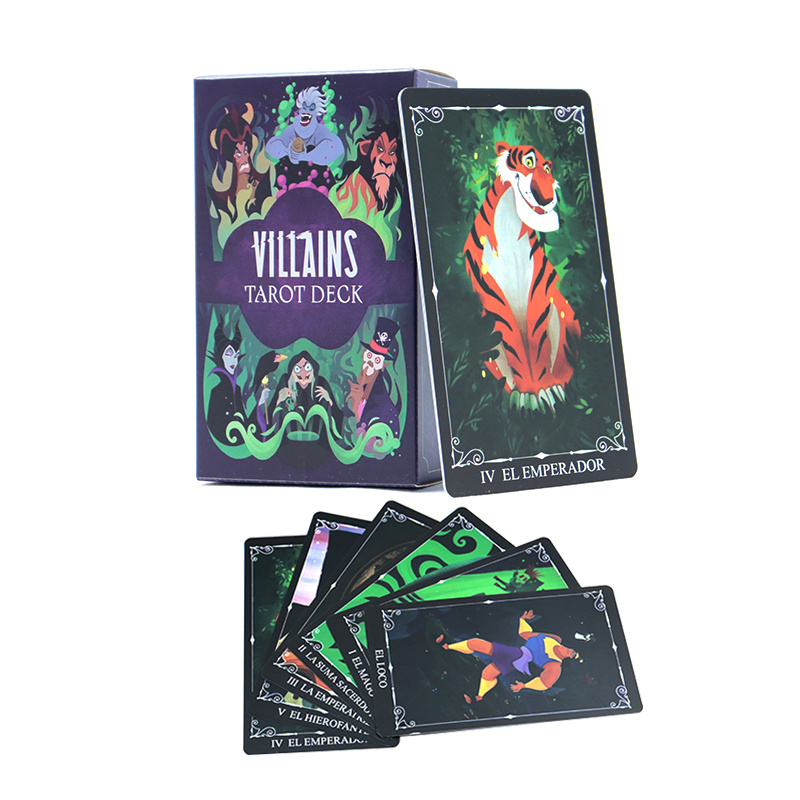 Custom Deck Of High Quality Personalized Logo Design Custom Tarot Cards Playing Game Cards With Guidebook