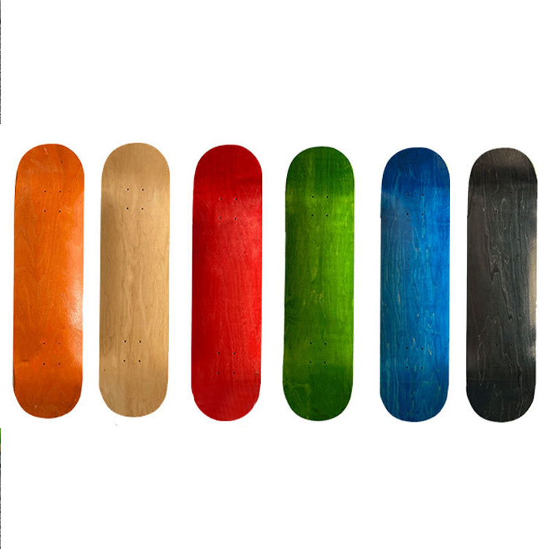 wholesale OEM logo Blank 7 Ply Canadian Maple custom Skateboard Decks Skate Deck longboard deck