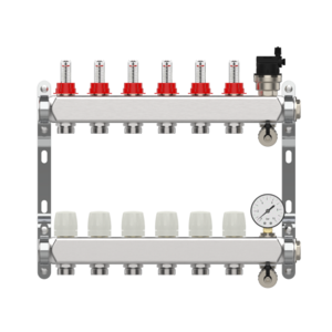 New Release Floor Heating System Water Underfloor Water Pipes Stainless Steel Under Floor Heating Manifold