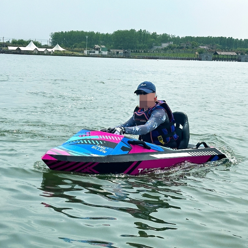 2024 New Design Outdoor Electric Kart Boat Jet Boat for Water Sports for Sale Lake & River Use