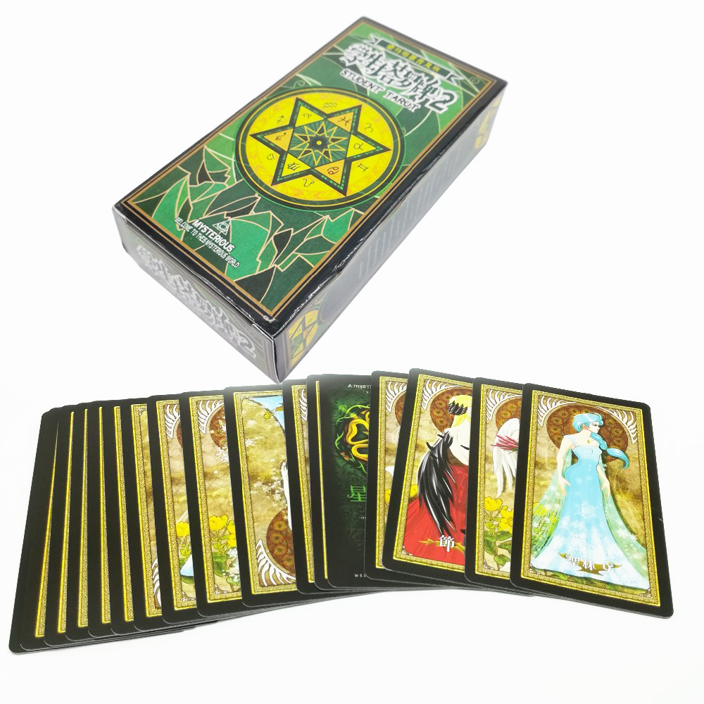 custom Sailor Moon most beautiful holgraphic tarot game cards design printing holy grail tarot deck 78 tarot cards