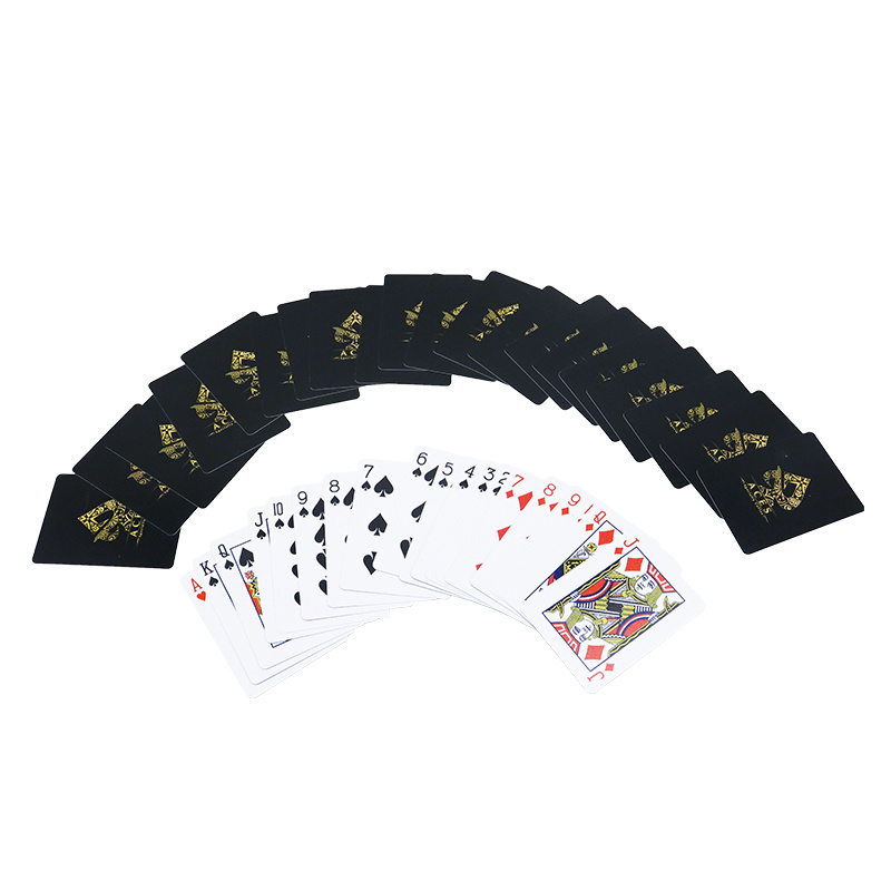 Entertainment customized casino poker playing cards with JETTON