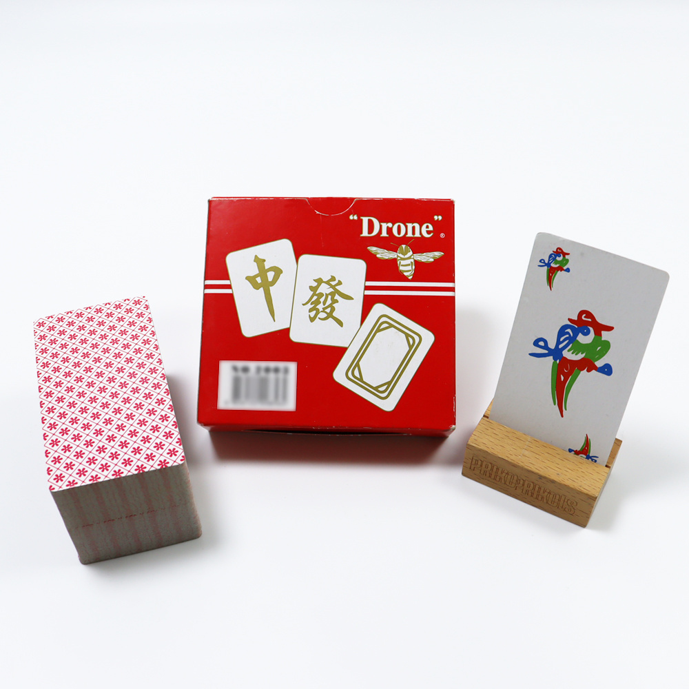 Customized Paper Playing Mahjong Game Cards Custom Printing Blank Drinking Game Cards Printing mahjong tiles