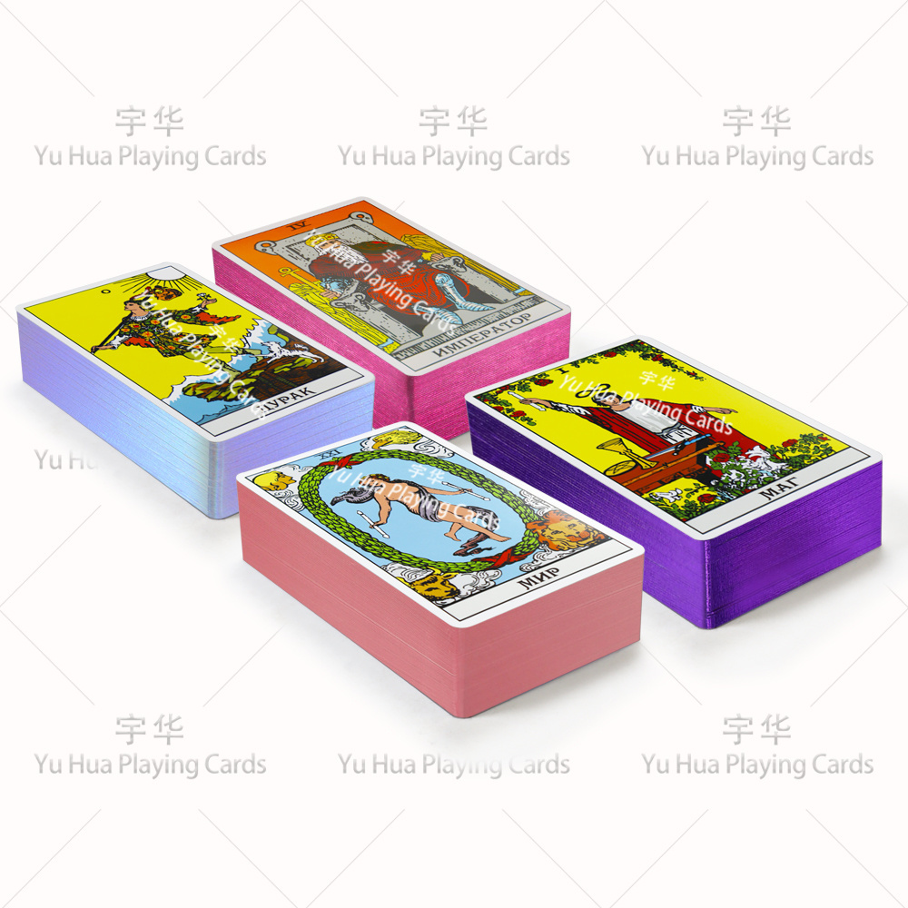 Custom Design n Angel Tarot Cards Deck Customized Cartas Tarot Cards Manufacturer Original design Russian tarot decks