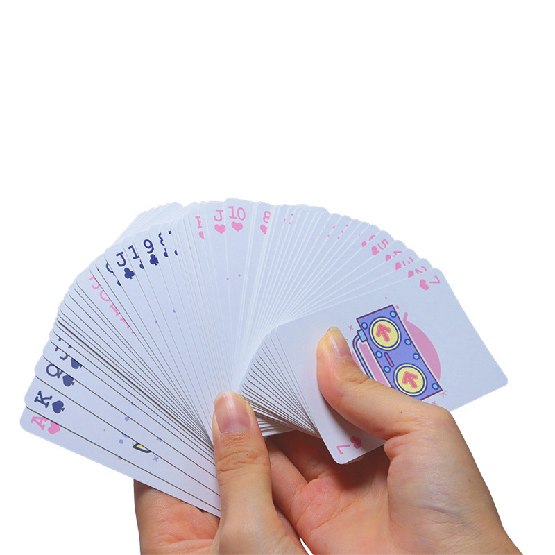 custom high quality poker game cards deck factory printed cartoon animation costumes cosplay playing cards