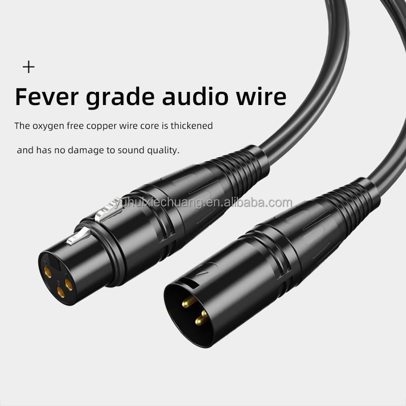 Hot sale high quality 3pin XLR Microphone Cable XLR to XLR Cable Advanced Balanced Cable Male To Female Wiring Connector Audio