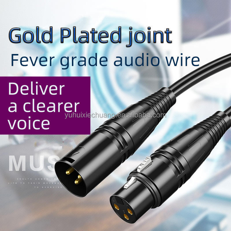 Hot sale high quality 3pin XLR Microphone Cable XLR to XLR Cable Advanced Balanced Cable Male To Female Wiring Connector Audio