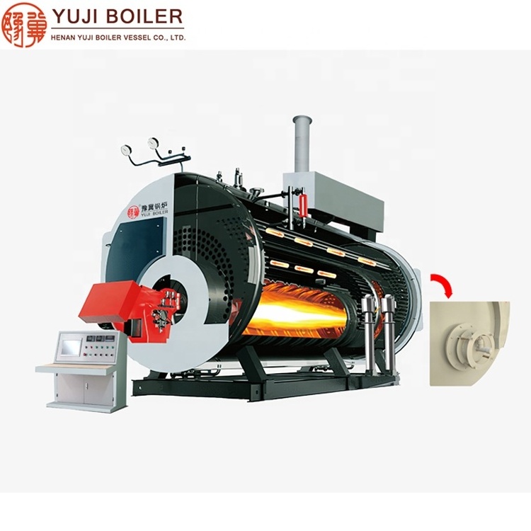 Automatic WNS 1 ton Mini Steam Boiler for Alcohol Industry