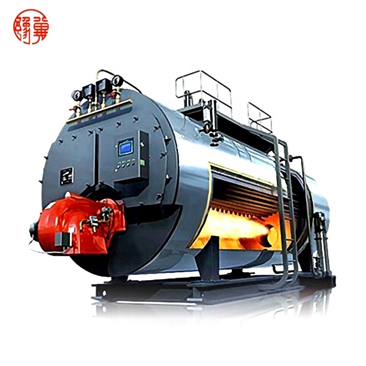 Firetube Horizontal 4 ton Industrial Bunker Fuel Methane Gas Oil Liquid Steam Boiler for Tofu Making Production Line