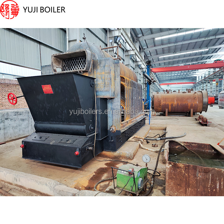 DZL 4tons 6tons 8tons 10thr Chain Grate Biomass Rice Husk Wood Fired Steam Boiler Chinese Factory