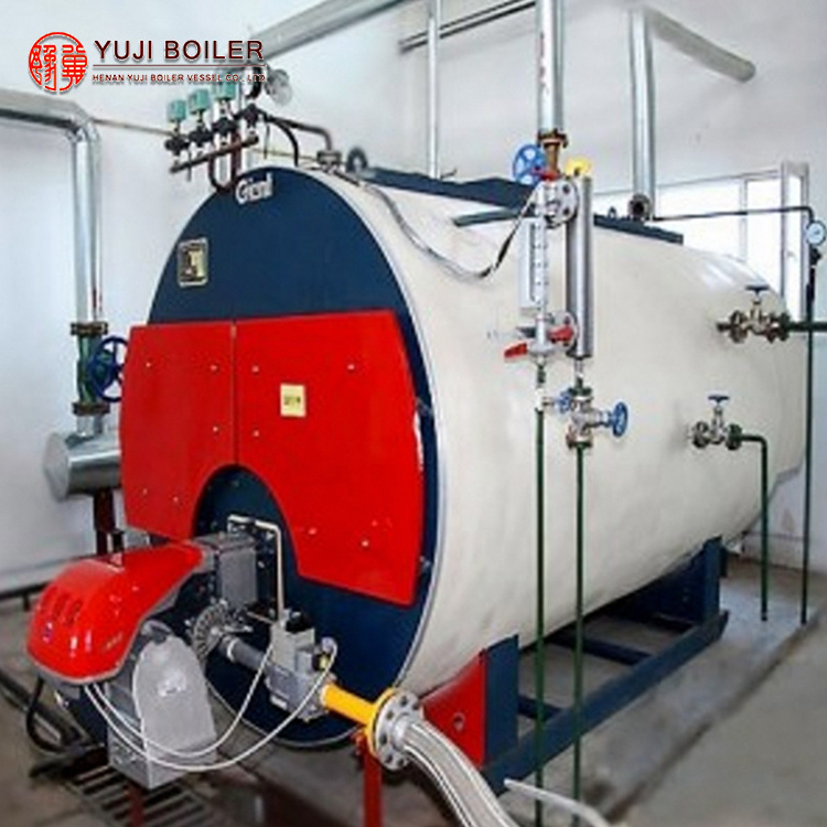 WNS 1 1.5 2 3 4 5 6 8 10 12 15 20 Ton Industrial Fire Tube Natural Gas Diesel Heavy Oil Lpg Fired Steam Boiler For Sale