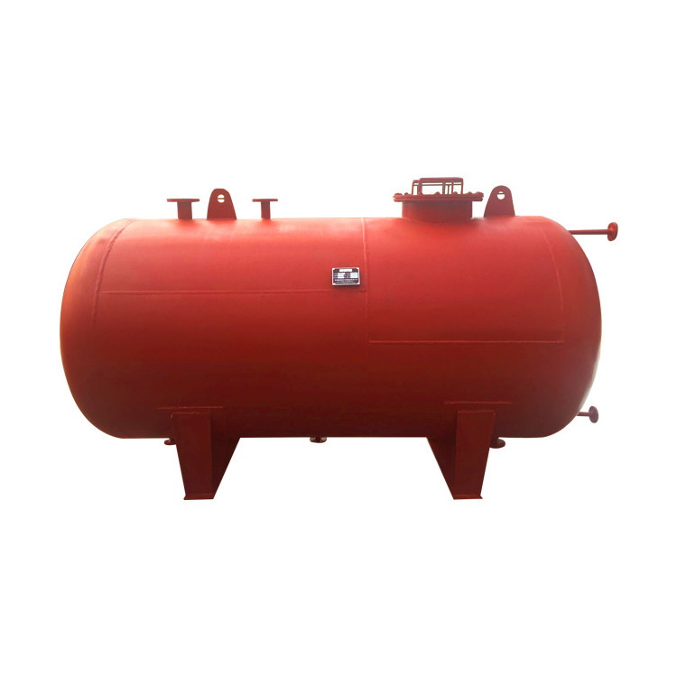 Gas Tanker LPG Storage Stainless Pressure Fuel Oil Storage Tank