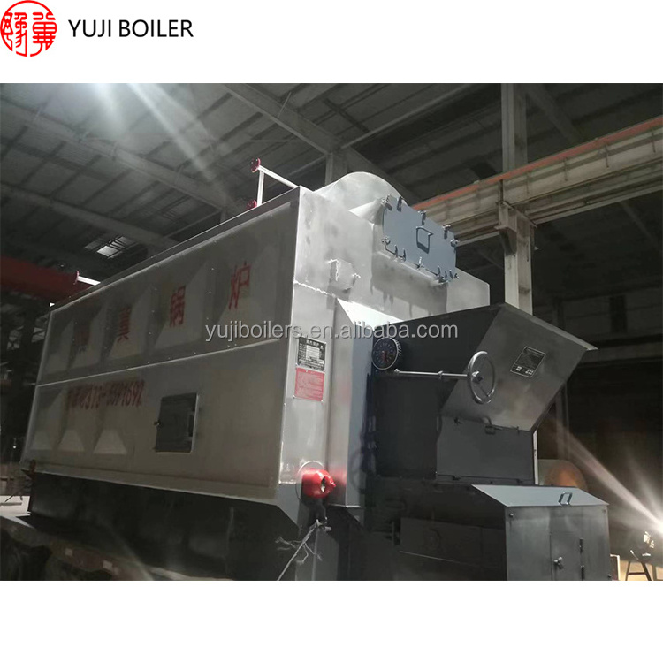 Chain Grate Stoker 10 TON Coal Wood Fired Steam Industrial Boiler Price