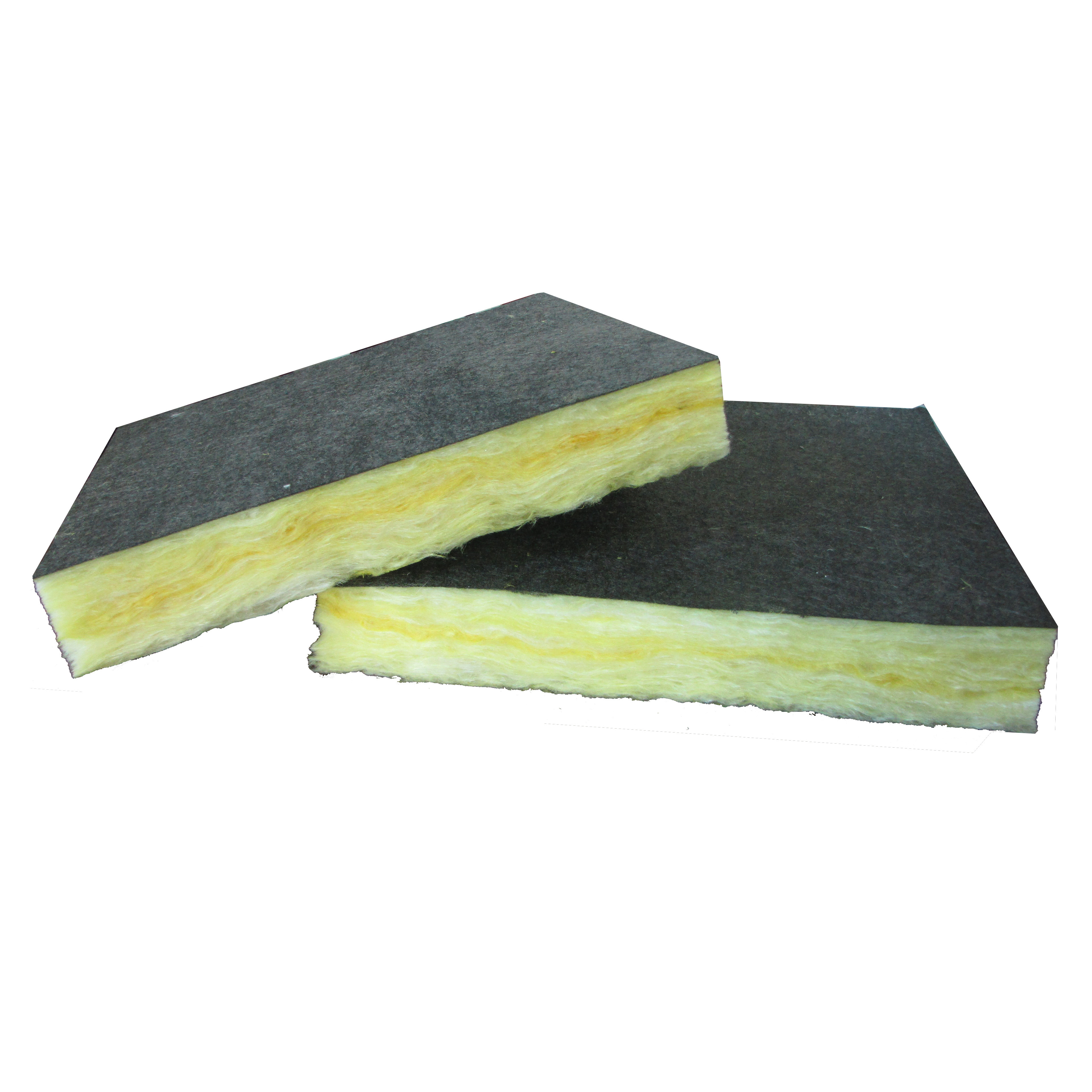 High density Fiberglass Acoustic Ceiling Panel acoustic ceiling wall tiles Mineral Fiber Wool Board for sound insulation