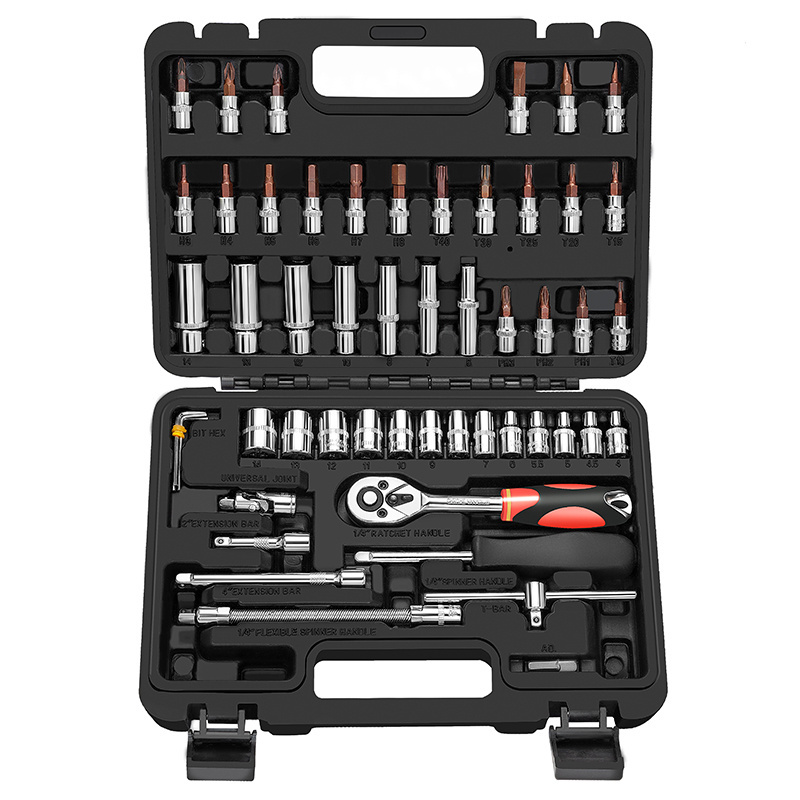 46 pcs High Quality Auto Tool Kits/ Hand Screwdriver Hammer Set Car Auto Repair Tool Kit for Household Auto Repair