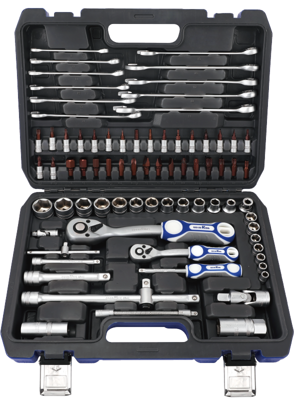 GOODKING 150 PC Factory Price Heavy Duty Standard Edition Hand Tools Piece Car Repair Tools Kit Socket Wrench Set With Box Set