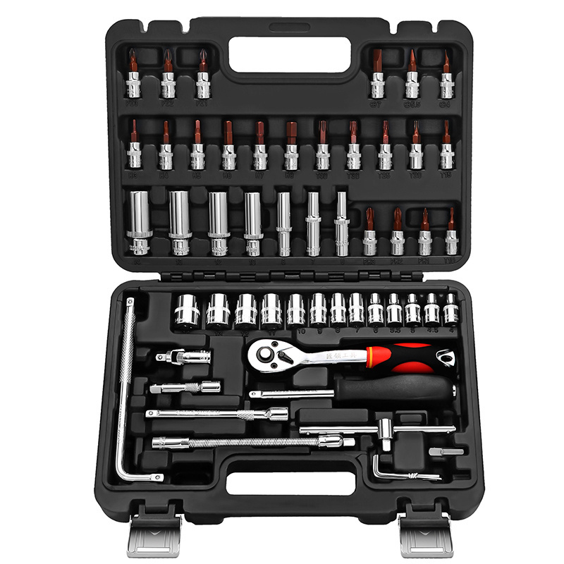 46 pcs High Quality Auto Tool Kits/ Hand Screwdriver Hammer Set Car Auto Repair Tool Kit for Household Auto Repair