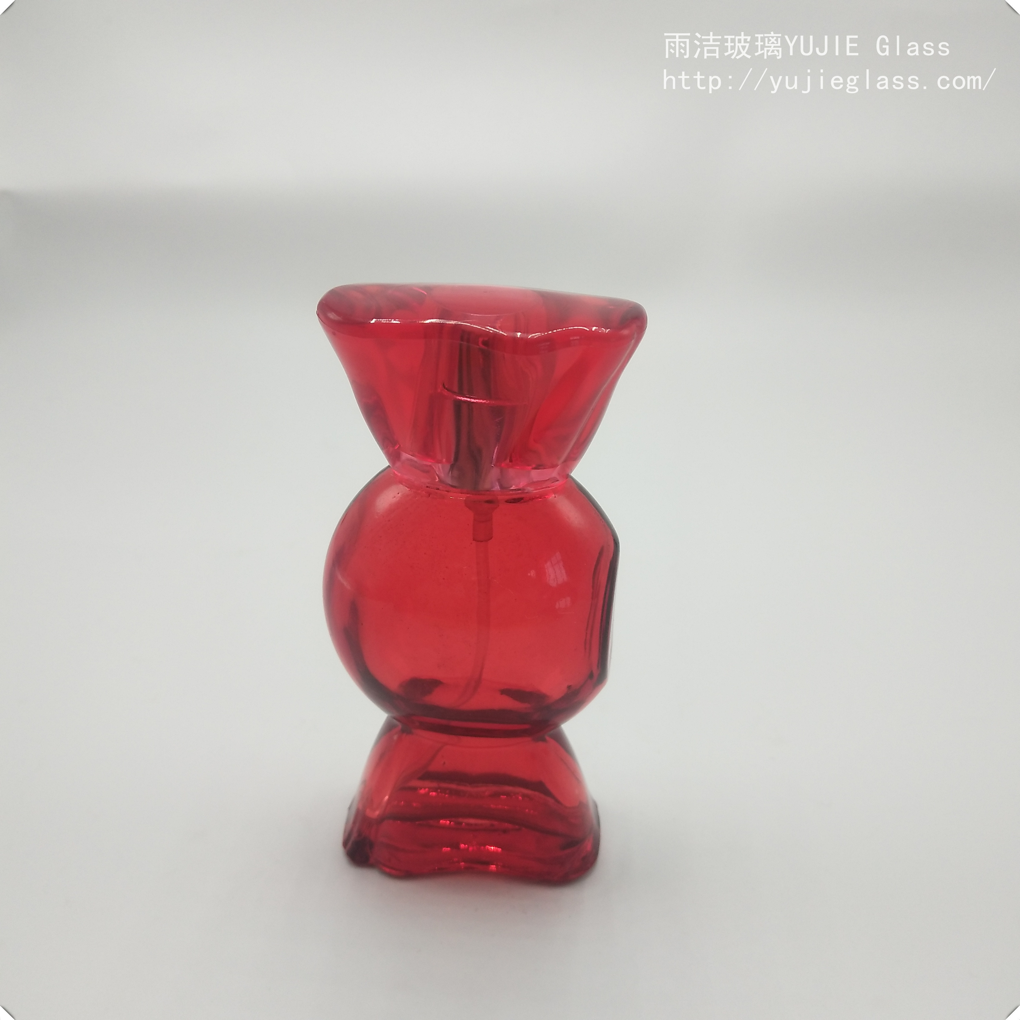 YJ-1160 Candy-shaped 30ml Glass Perfume Bottle Empty Perfume Sample Bottles For Sale