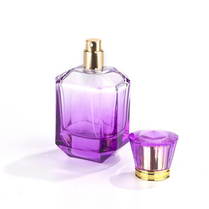 YJ-00939 Luxury Perfume Glass Bottle 80 Ml Simplicity Perfume Bottle Refillable Glass Spray