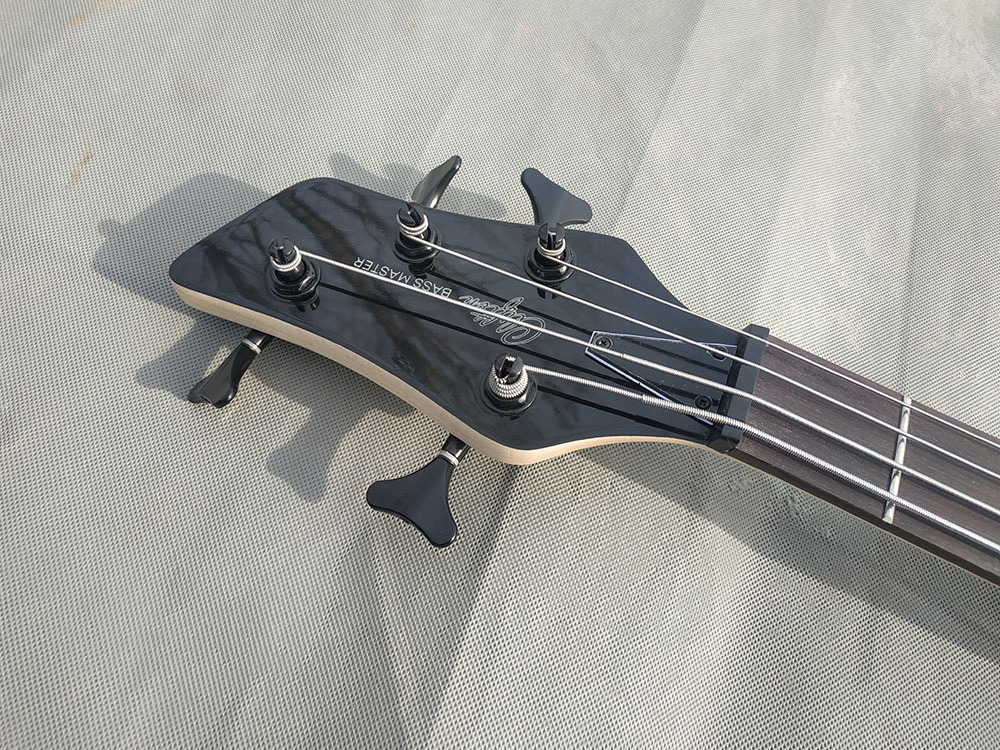 OEM Popular High Grade Electric Guitar Bass 6 Strings Bass Guitar Neck through Body Cheap electric Bass from china