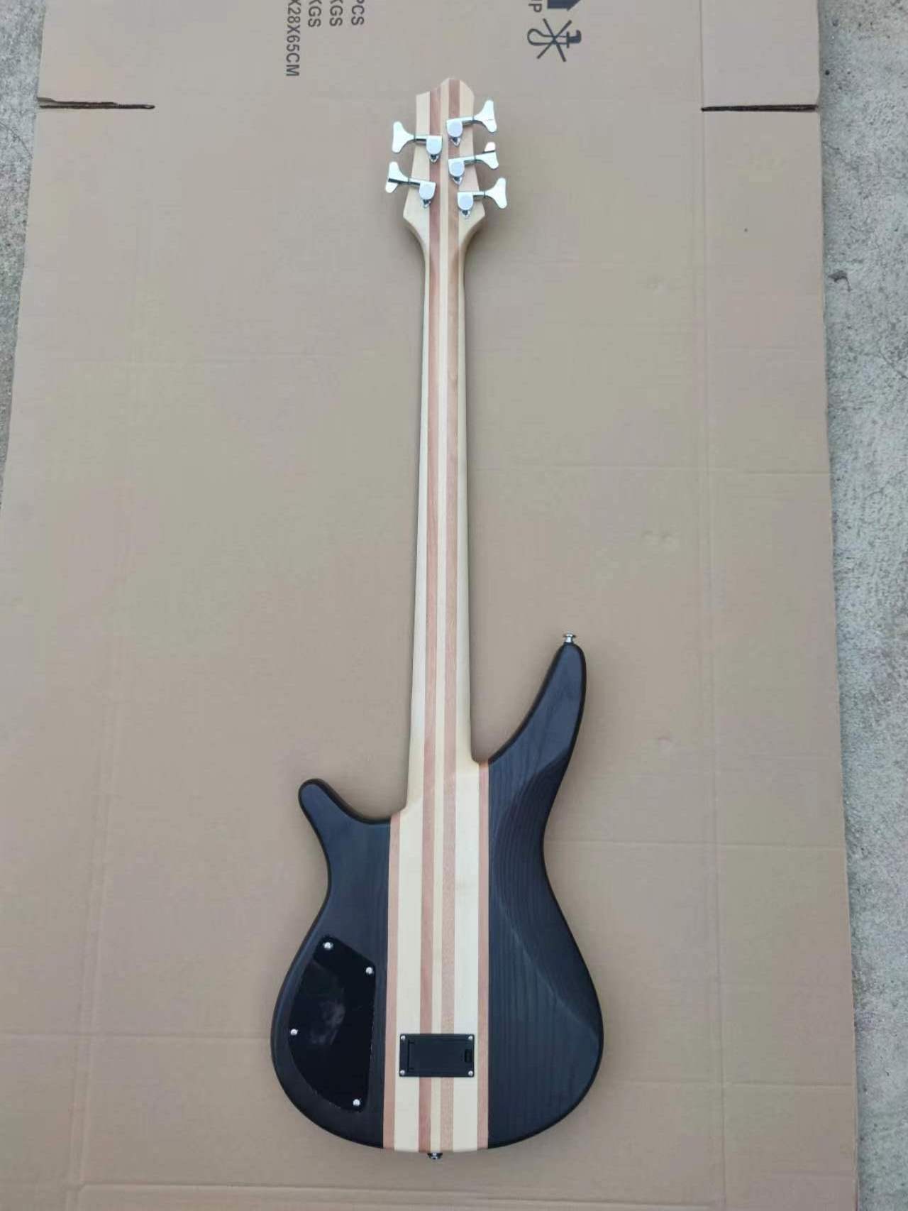 China factory good price 6 cordes lead neck through customized 6 strings electric guitar with amp from china