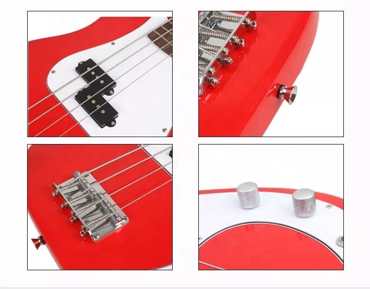 Yujing Music YBS-11 neck through body electric bass guitar kit Electric Bass