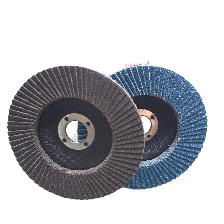 T27/T29 Fine Sanding 125 mm Aluminum Oxide Flapper Disk Abrasive Flap Disc for Polishing and Grinding Disc