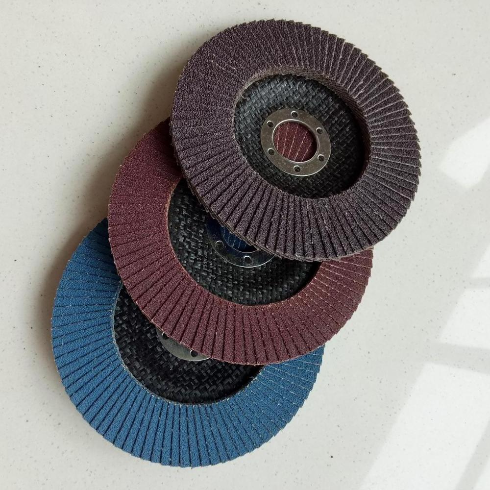 T27 T29 Plastic Backing Disc Aluminium Oxide Zirconia Flexible Flap Disc Abrasive Flap Disc Grinding Wheels