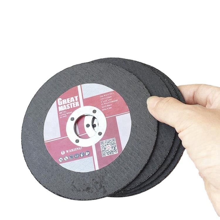 High Quality 125mm Resin Bonded Hardware Metal Stainless Steel Cutting Wheel Cutting Disc