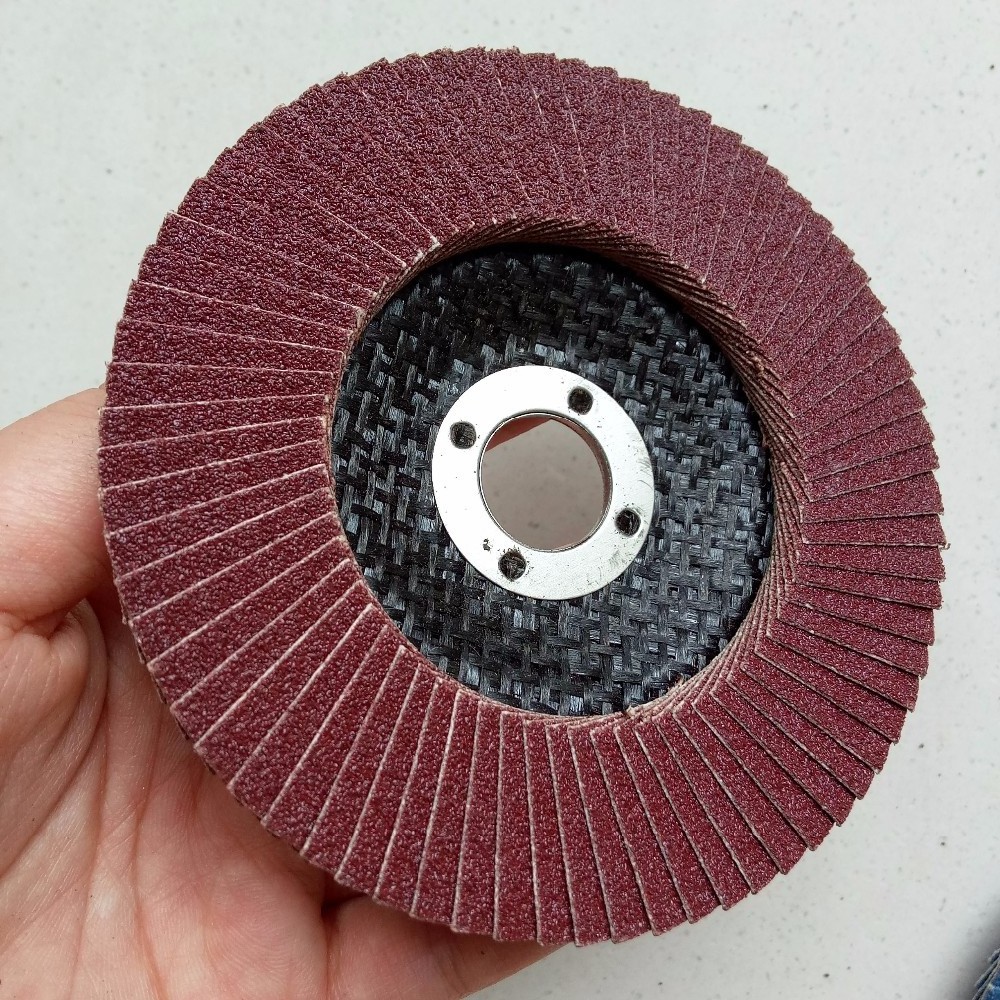 T27/T29 Fine Sanding 125 mm Aluminum Oxide Flapper Disk Abrasive Flap Disc for Polishing and Grinding Disc