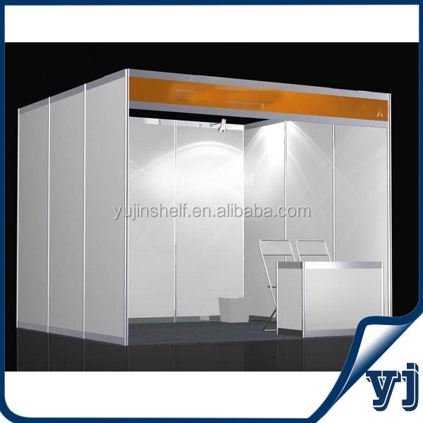 Guangzhou simple standard exhibition display booth/ carton fair portable aluminum exhibition stand