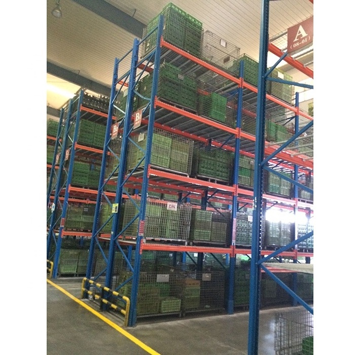 Multi-level industrial warehouse storage used heavy duty pallet rack