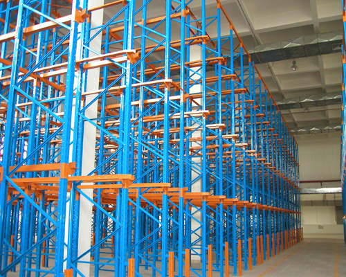 Multi-level industrial warehouse storage used heavy duty pallet rack