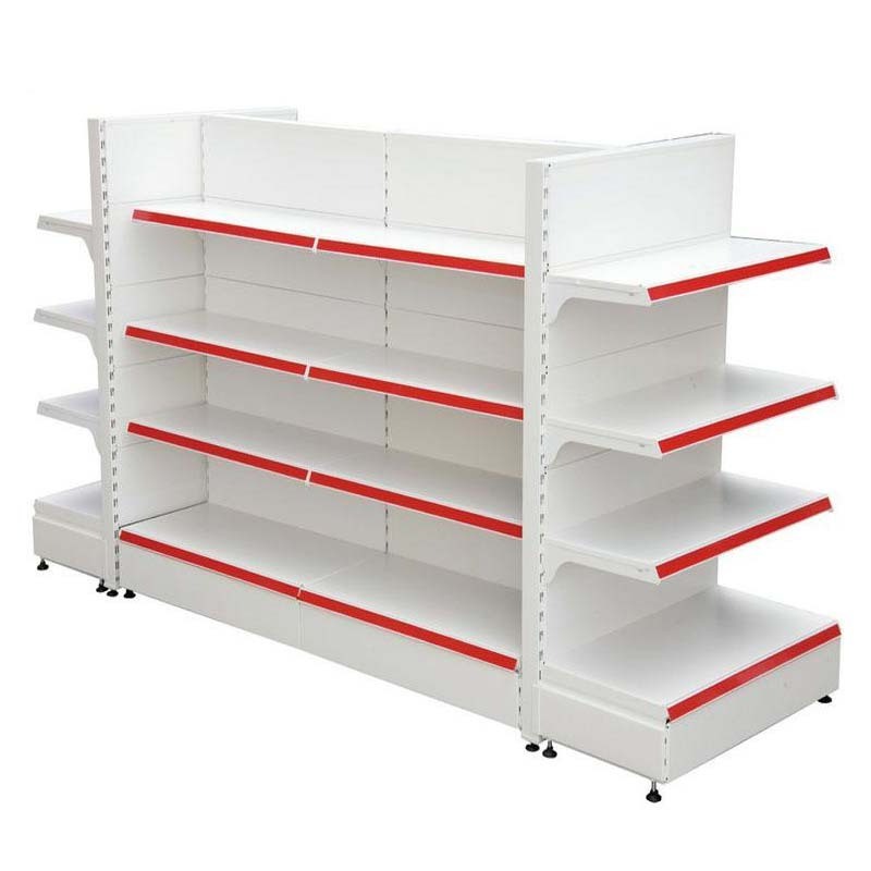 Guangzhou qualified products display shop shelving /Single sided super store racks