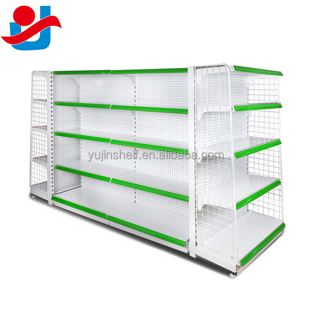 Hot Selling Grocery Steel Display Gondola Shelf Goods Shopping Store Shelf Used For Market