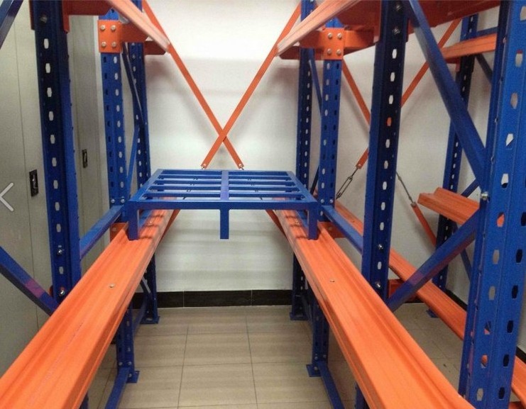 Multi-level industrial warehouse storage used heavy duty pallet rack