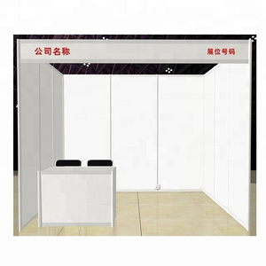 3x3 standard exhibition booth / Simple design exhibition display booth / Exhibition stand shell scheme booths