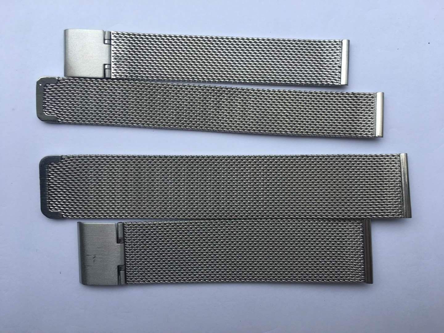 Best Selling Watch Strap Custom Logo Stainless Steel Mesh Watch Band