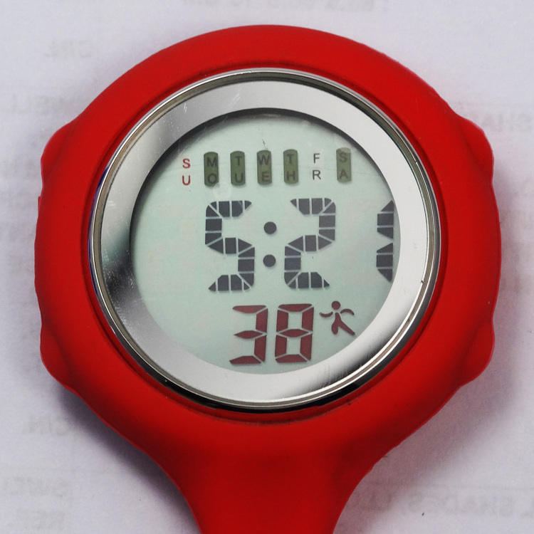 High quality led display FOB quartz movement nurse watches