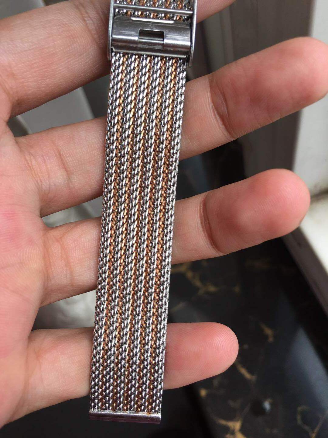 Best Selling Watch Strap Custom Logo Stainless Steel Mesh Watch Band