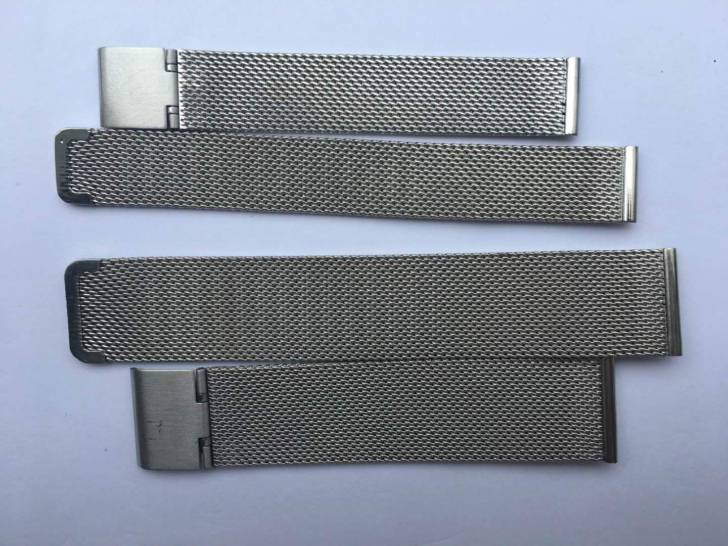 Best Selling Watch Strap Custom Logo Stainless Steel Mesh Watch Band