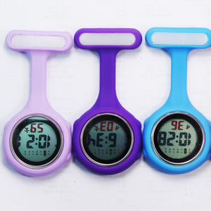 High quality led display FOB quartz movement nurse watches