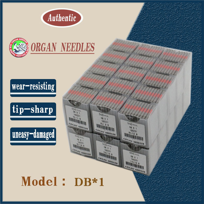 1Box for 100PCS NEEDLES Authentic organ  DBx1   flat car  machine needle sewing machine  imported from Japan