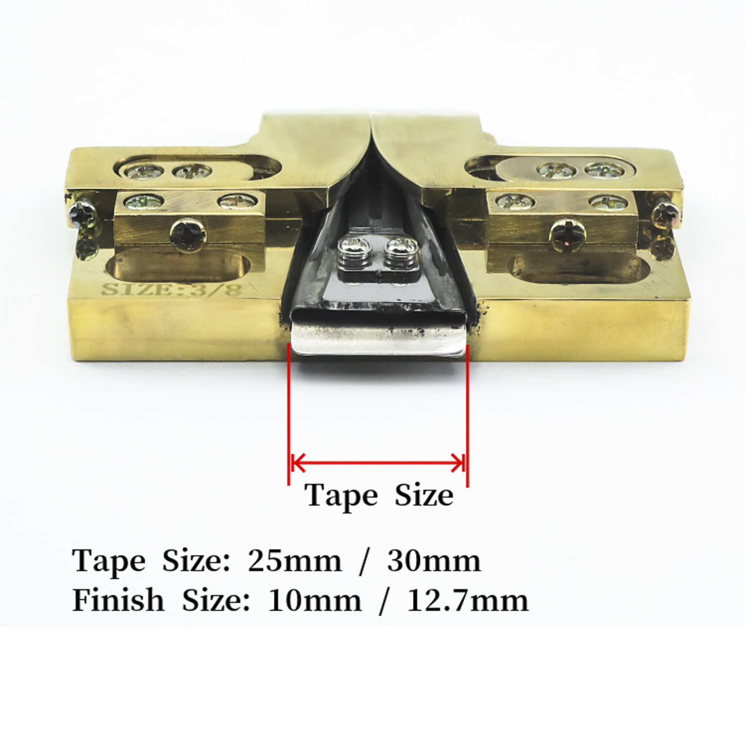 Industrial Sewing Machine Parts DY411 Tap Atta Ching Folder (Open Seam) Hat Folder For 2,4 Needle Machine