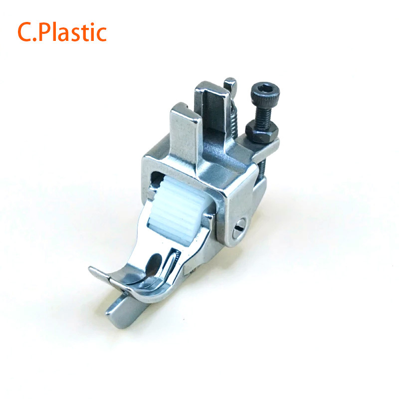 SP-18 RightLeft Edge Guide Roller Presser Foot For Industrial 1-Needle Lockstitch Sewing Machine Accessories Pressure With Wheel