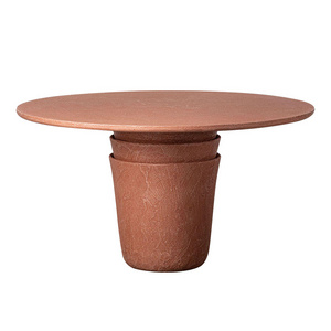 outdoor furniture fiberglass stool and coffee table round dining table  garden table for pool patio